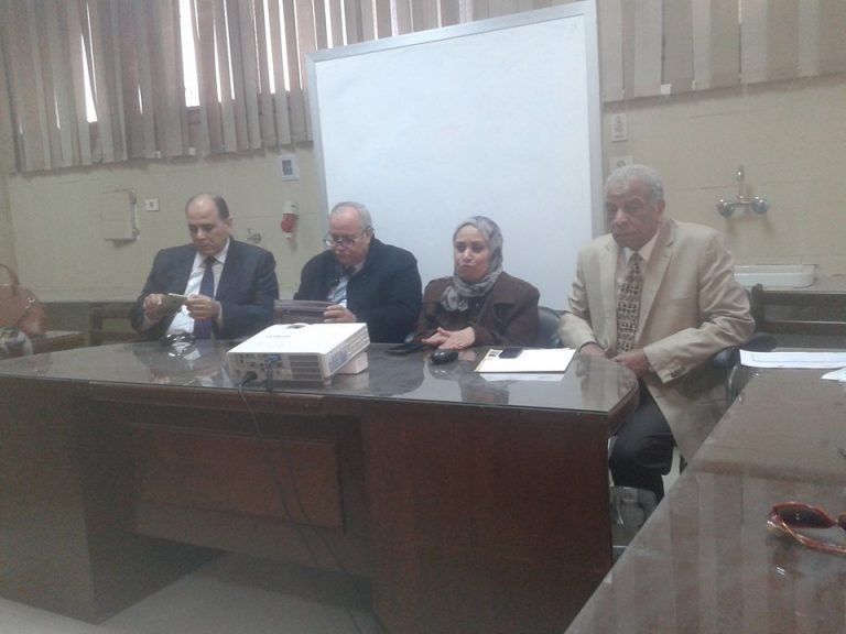 عميد تمريض يستقبل الأطراف المجتمعية بالكلية