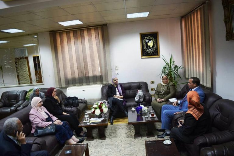 إستمرار فاعليات اليوم الثانى لزيارة الجودة والإعتماد لكلية التمريض