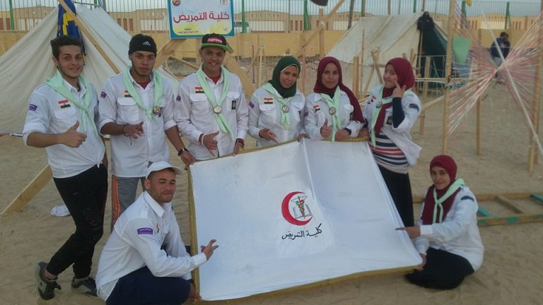 تجهيز الأرض للدرع الكشفى