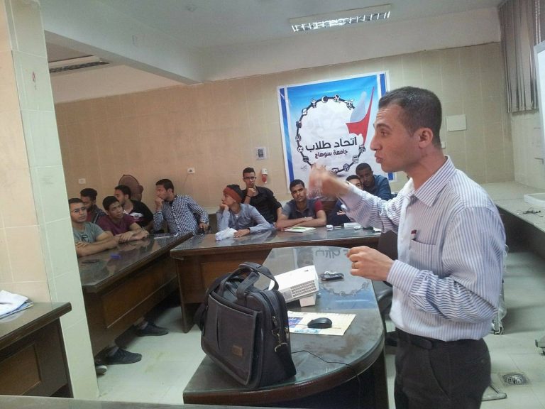 دورة إسعافات أولية لإتحاد طلاب الجامعة
