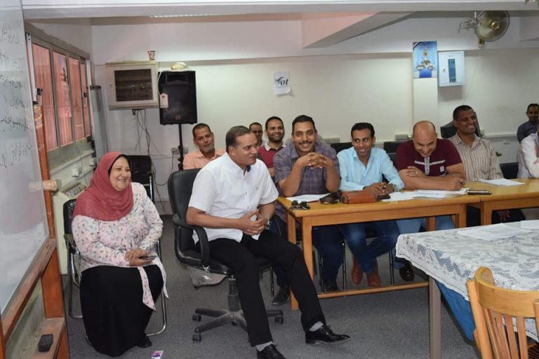 تأهيل 70 موظف بجامعة سوهاج على برنامجي شئون الأفراد والمخازن