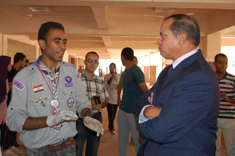 ‘‘جامعتنا جنتنا‘‘ معسكر خدمة عامة ‘‘ بسوهاج‘‘