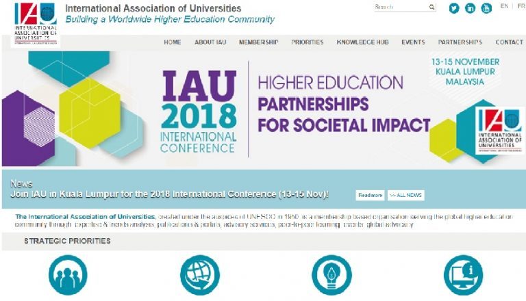 الدراسة الاستقصائية العالمية حول تدويل التعليم العالي