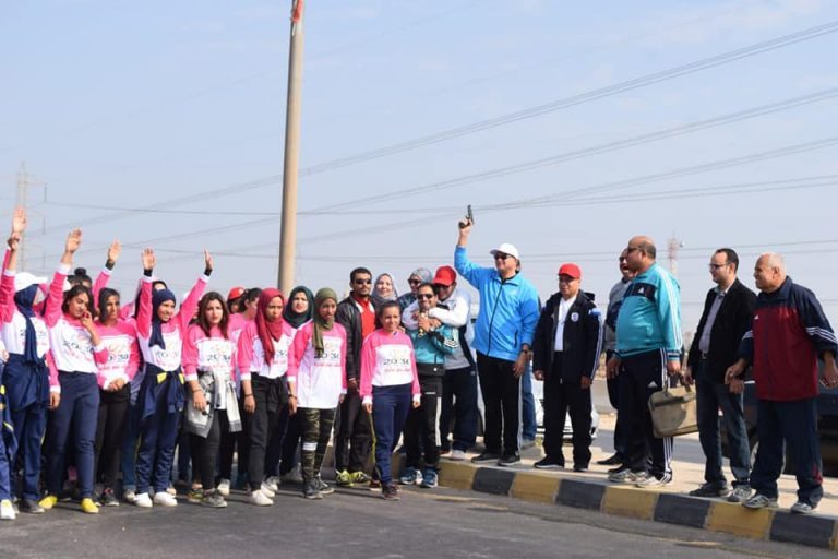 انطلاق “مهرجان سباق الطريق” بجامعة سوهاج