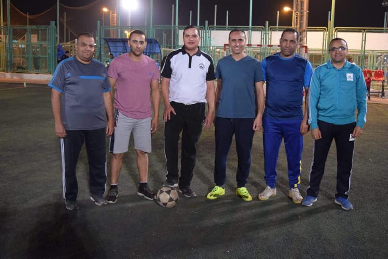 انطلاق بطولة دورة الصداقة لخماسى القدم بجامعة سوهاج