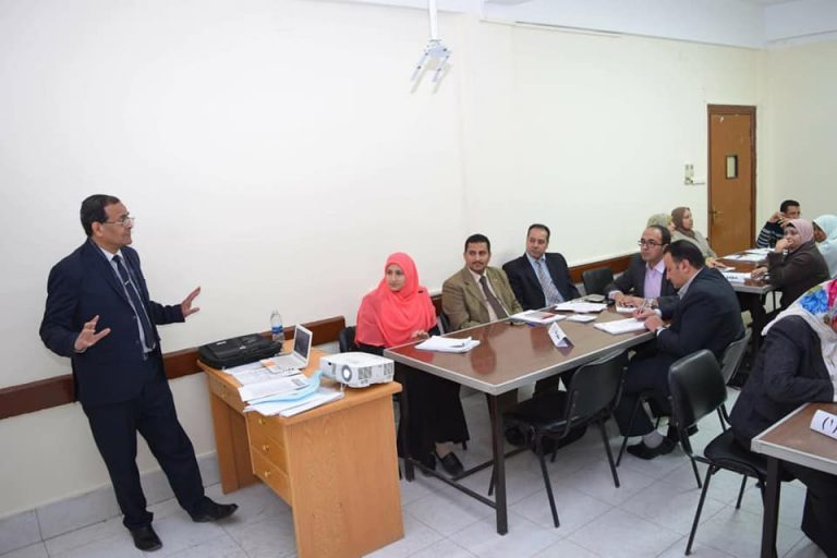 أعضاء هيئة التدريس بكلية التمريض يشاركوا ببرنامج “نواتج التعلم وخرائط المنهج”