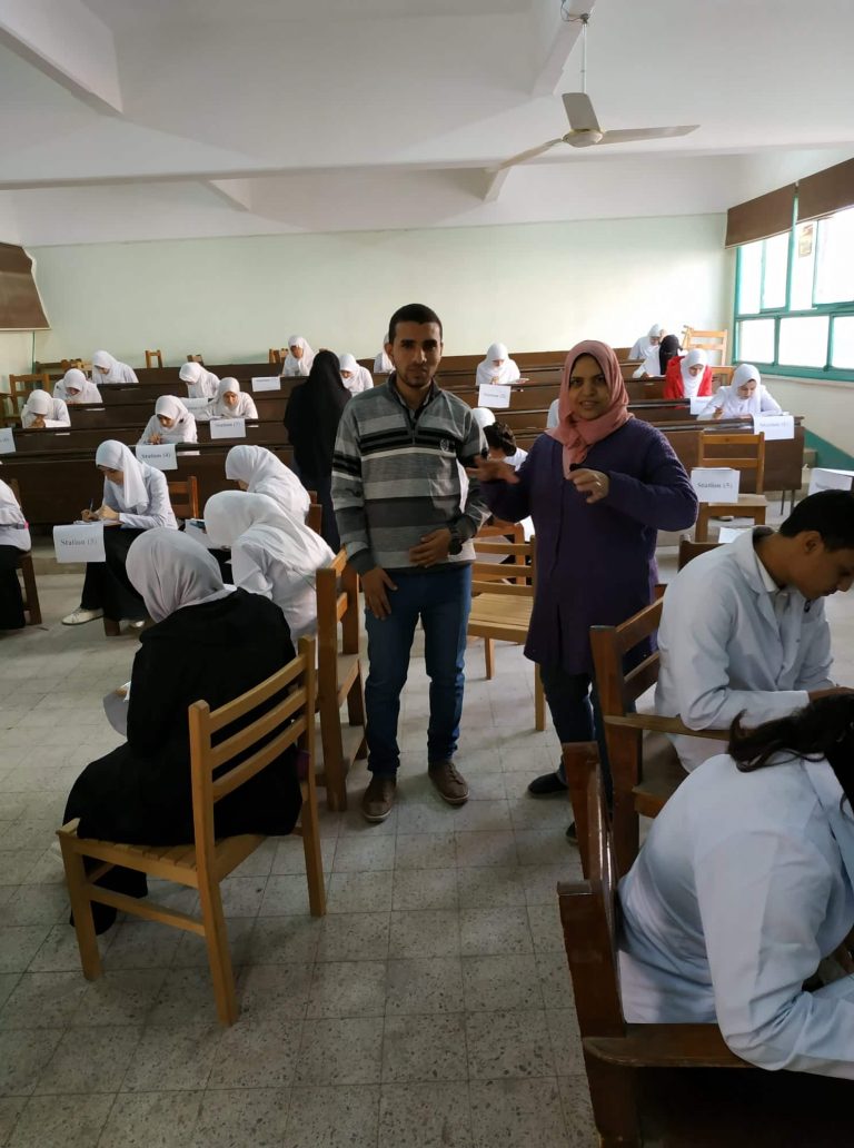 إختبار الأوسكى بادارة التمريض