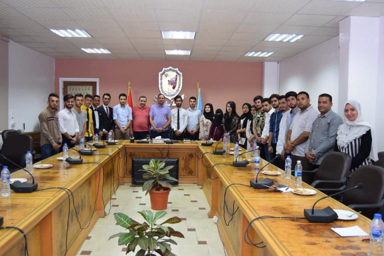 وفد جامعتي “تعز وسوران” بدولتي العراق واليمن في ضيافة رئيس جامعة سوهاج