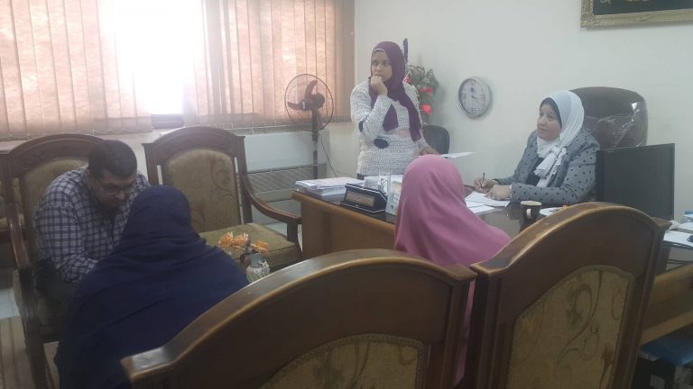 إجتماع المعهد الفنى للتمريض لشهر ديسمبر