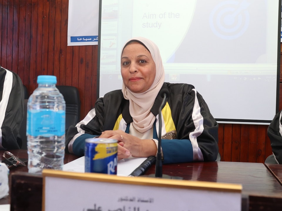 عميد تمريض تشكر المشاركين والقائمين على المؤتمر السادس للكلية