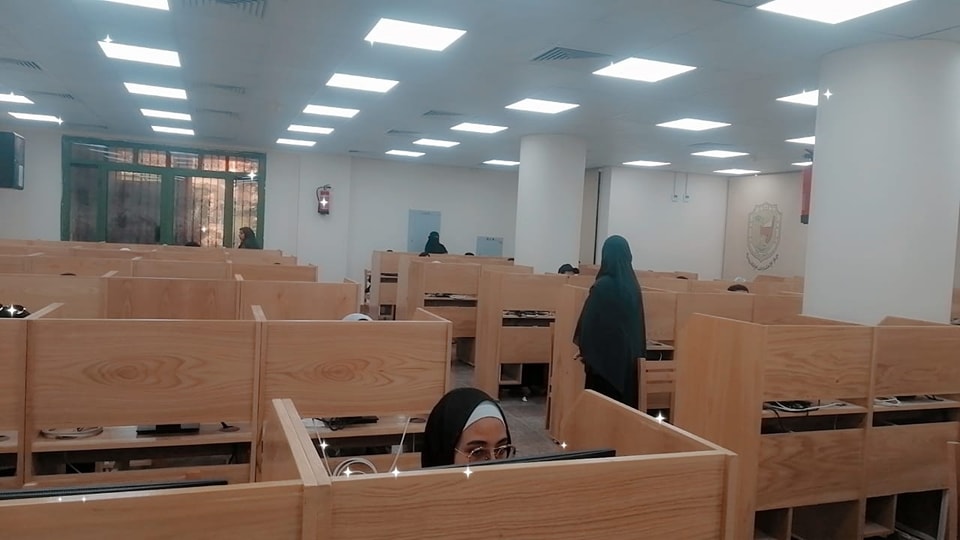 عقد امتحان Osce ماده أساسيات التمريض لطلاب المعهد الفني للتمريض 