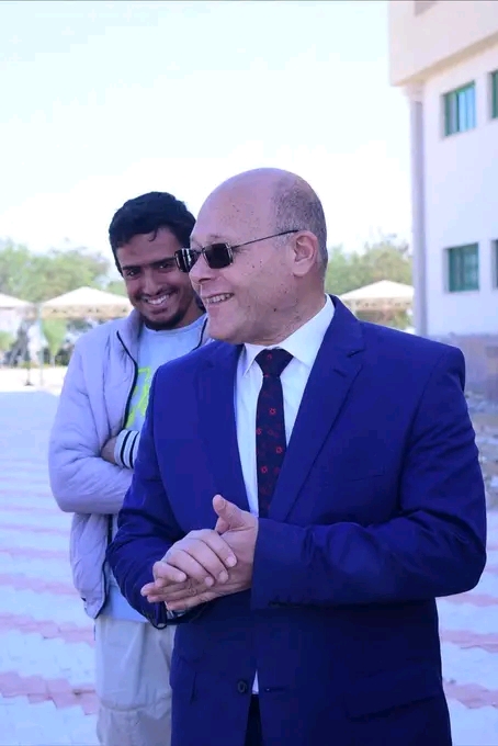 النعماني يتفقد مشروع استكمال البنية التحتية والموقع العام بمقر جامعة سوهاج الجديد