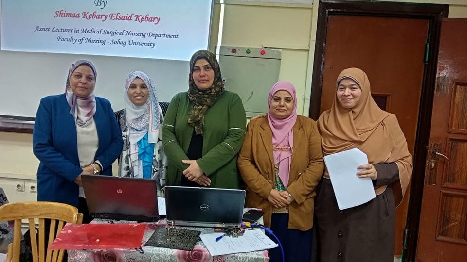 مناقشة برتوكول دكتوراة بقسم تمريض باطنى وجراحى