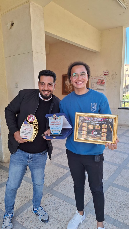 رعاية شباب تمريض تحصد درع التميز الإشرافي بالمهرجان الكشفي والإرشادي الثامن