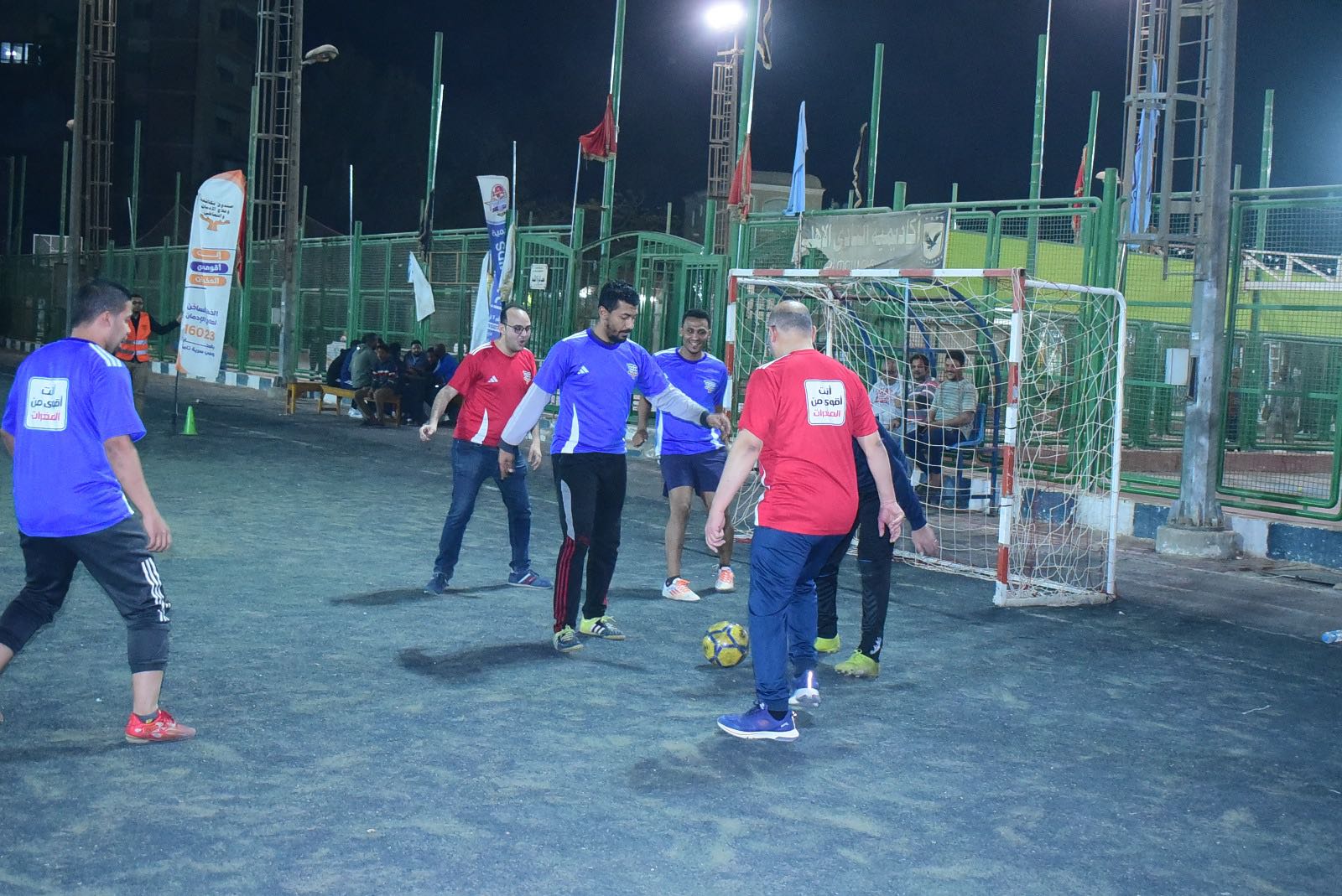 تمريض تحصد كأس كرة القدم بختام الدورة الرمضانية