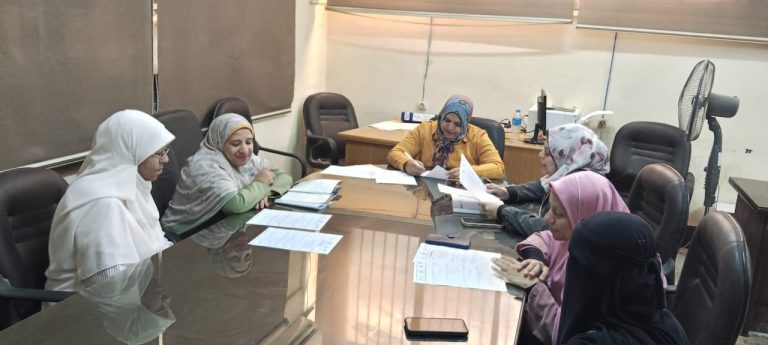 محاور إجتماع مجلس إدارة وحدة ضمان الجودة