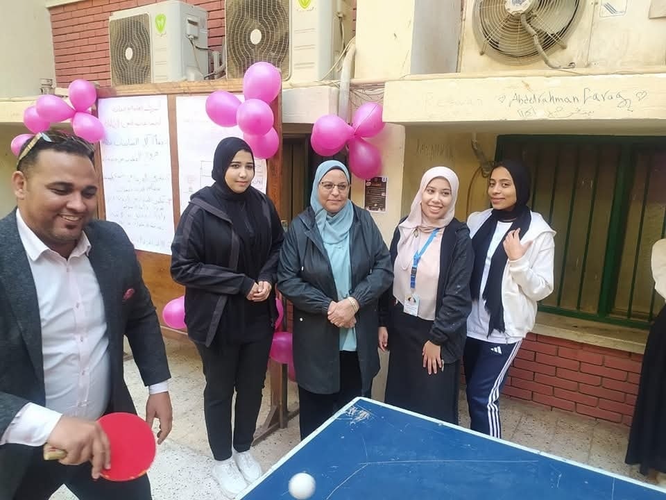 إستمرار التعاون بين تمريض سوهاج وعلوم الرياضة