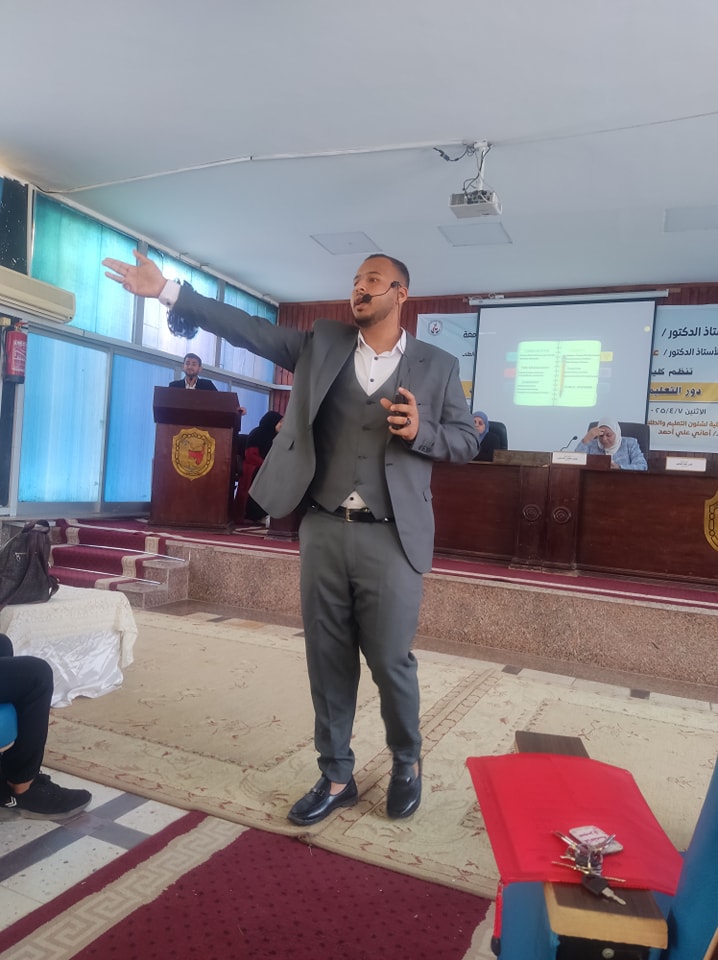 فاعليات الجلسة الأولى من المؤتمر الطلابي الخامس لكلية التمريض جامعه سوهاج