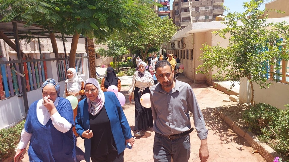 كلية التمريض بزياره لدار الايتام بالجمعيه النسائيه لتحسين الصحة بسوهاج