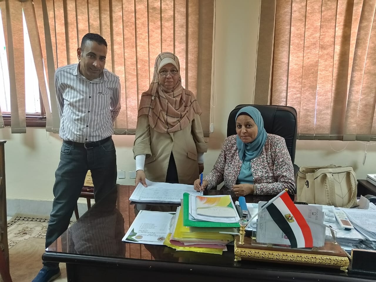 اعتماد نتيجة المستوى الأول بكلية التمريض