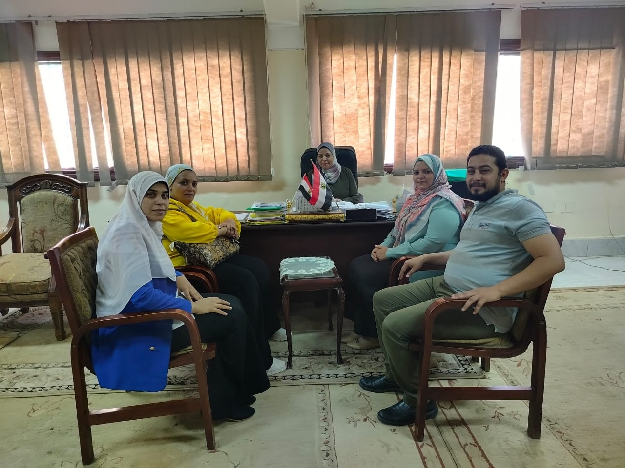 الاجتماع الأول للتجهير لحفله الخرجين رقم (١٤)