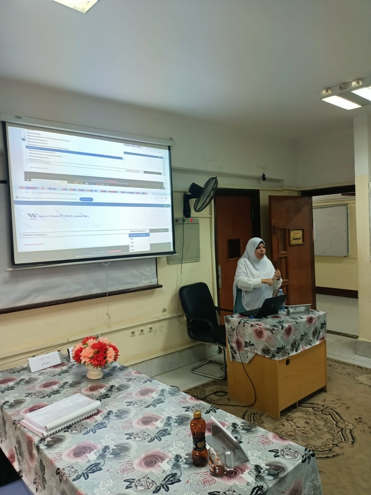 ورشة عمل عن النشر الدولي بكلية التمريض