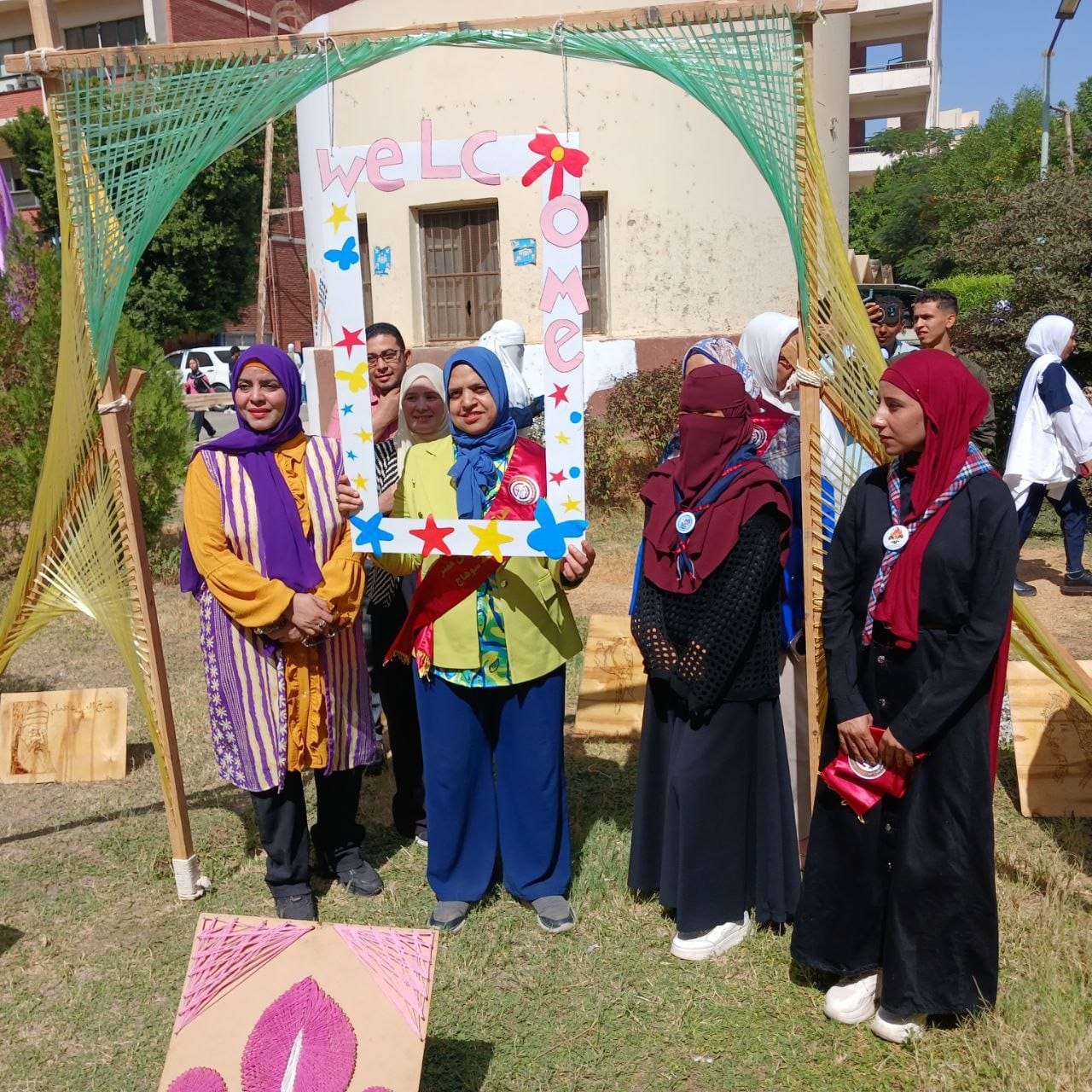 فاعليات حفل استقبال الطلاب الجدد والقدامي لكلية التمريض