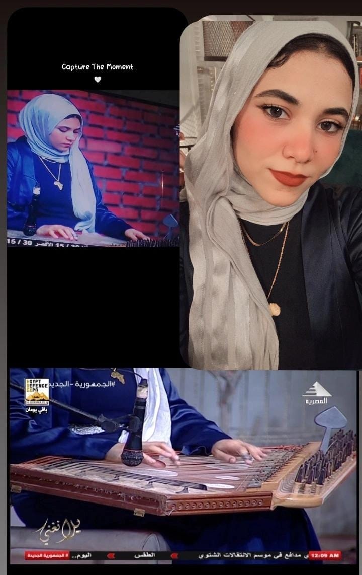 مشاركة كلية التمريض بمسابقة أنغامى