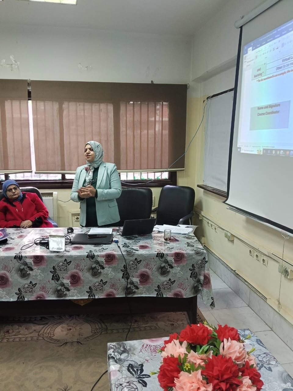 انعقاد ورشة عمل عن توصيفات المقررات