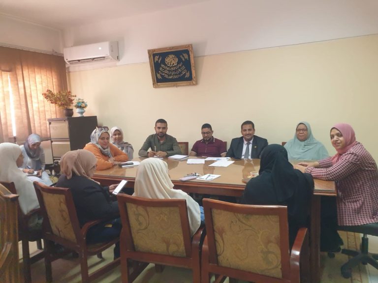 عقد الإجتماع الدورى لوحدة ضمان الجودة