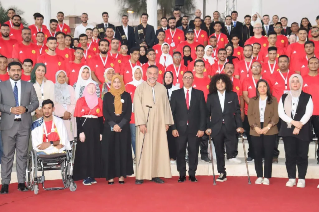 جامعة سوهاج تشارك فى فعاليات الملتقى القمي الرابع للطلاب ذوي الإعاقة بالجامعات والمعاهد المصرية