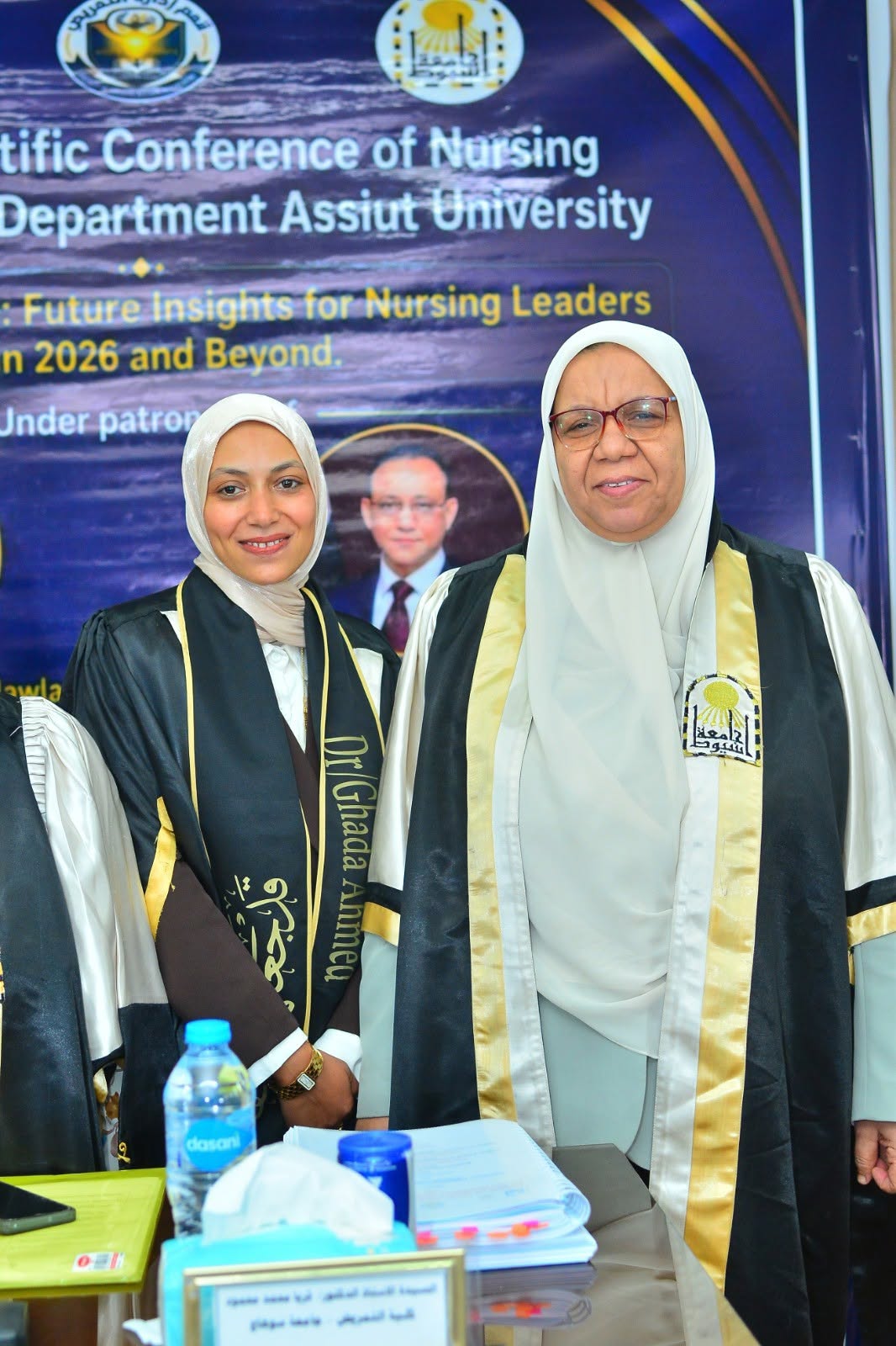تمريض صحة مجتمع يناقش رسالة ماجستير